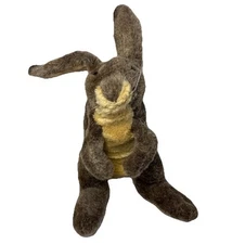 Retired Folkmanis Hand Puppet Jack Rabbit Full Body Plush Jackrabbit 18”