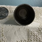 Vintage Collapsible Tin Cup w/ Embossed Hunting Dog Scene, Pocket Size — photo 6
