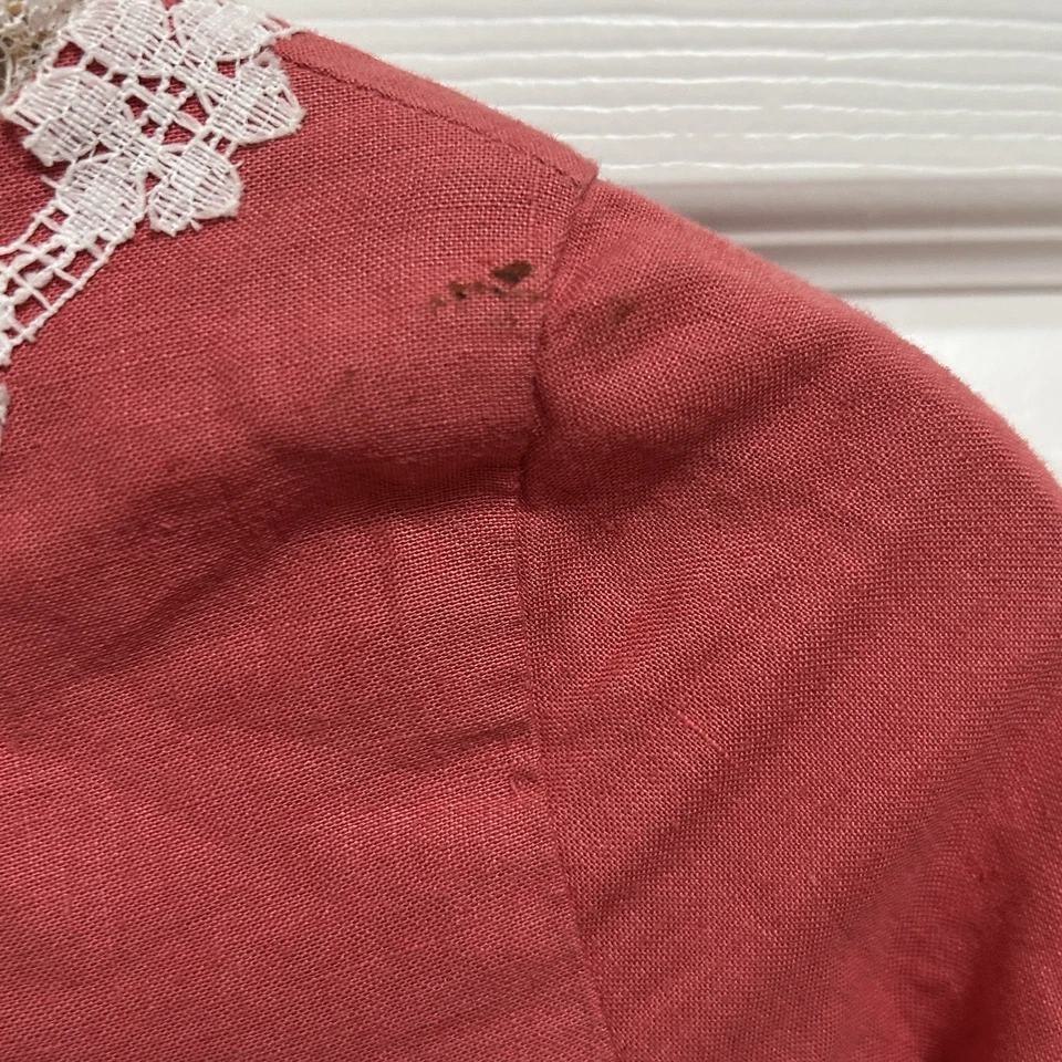 Disfraz Colonial Hamilton Americano Niñas Calidad Teatro Vintage Foto 4 de 4