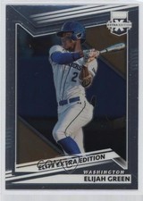 2022 Panini Elite Extra Edition Optic Elijah Green #5 6q5
