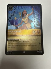 Lorcana Foil Pocahontas - Finding the Way Winterspell 8/204 Common NM