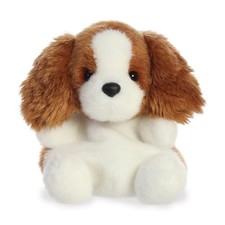 AURORA, 33533, Palm Pals Lady Spaniel Dog, 5In, Soft Toy, Brown & White,Medium