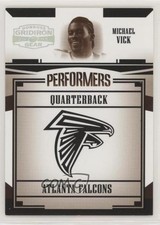 2005 Donruss Gridiron Gear Performers Silver 174/250 Michael Vick #P-35 2u3