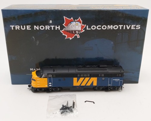 Trenes Rapido 220522 HO VÍA Rail Canada True North diésel FP9A GPA-17d #6519 EX | Condition: Used
