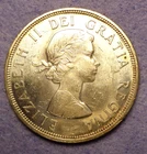 1964-1864 80% Silver Canadian Silver Dollar-Circulated-Nice! Take a Look and bid