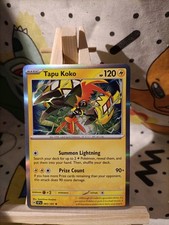 Pokemon TCG Tapu Koko Rare Holo Card Surging Sparks 065/191