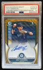 2023 Bowman Draft Colt Emerson Chrome Auto Gold Wave Refractor 1st #/50 PSA 10