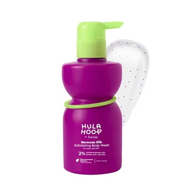 Hula Hoop Exfoliating Body Wash by Foxtale | 2% Salicylic Acid + Zinc PCA| 250ml