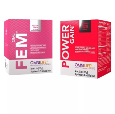 Power Gain /Fem Plus Power Gain sistema Hormonal Antioxidantes,Vitamine Women's 