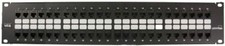 Leviton 69270-U48 Extreme 6 QuickPort Patch Panel 1RU, Cat 6, 48-Port w/Cat6 