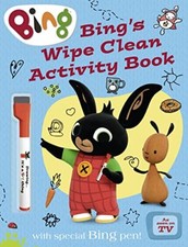 Image of Bing's Wipe Clean Activity Book (Bing, Book 8). null 9780008122201 New**