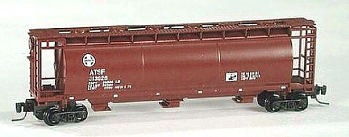Z Scale ATSF Cylindrical Hoppers ~ EARLY FT 1007/ RARE 2-pk.#1 ~ NIB - Picture 8 of 12