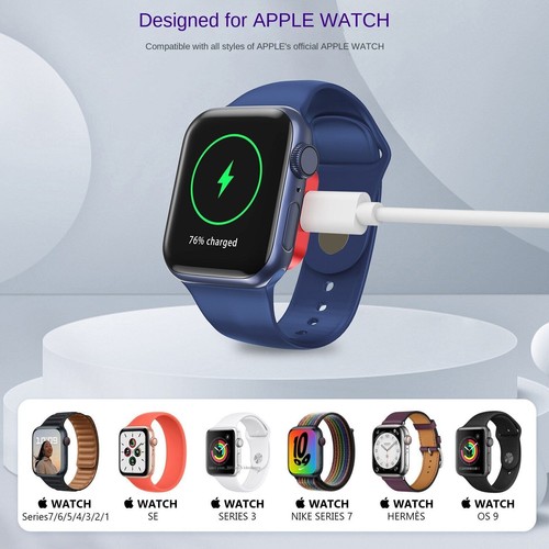 Mini chargeur magnétique portable Apple Watch charge rapide sans fil facile à transporter - Photo 5 sur 10
