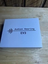 AUDIEN HEARING EV3 Aids w/ Charging Base, Guards, Manual, Case