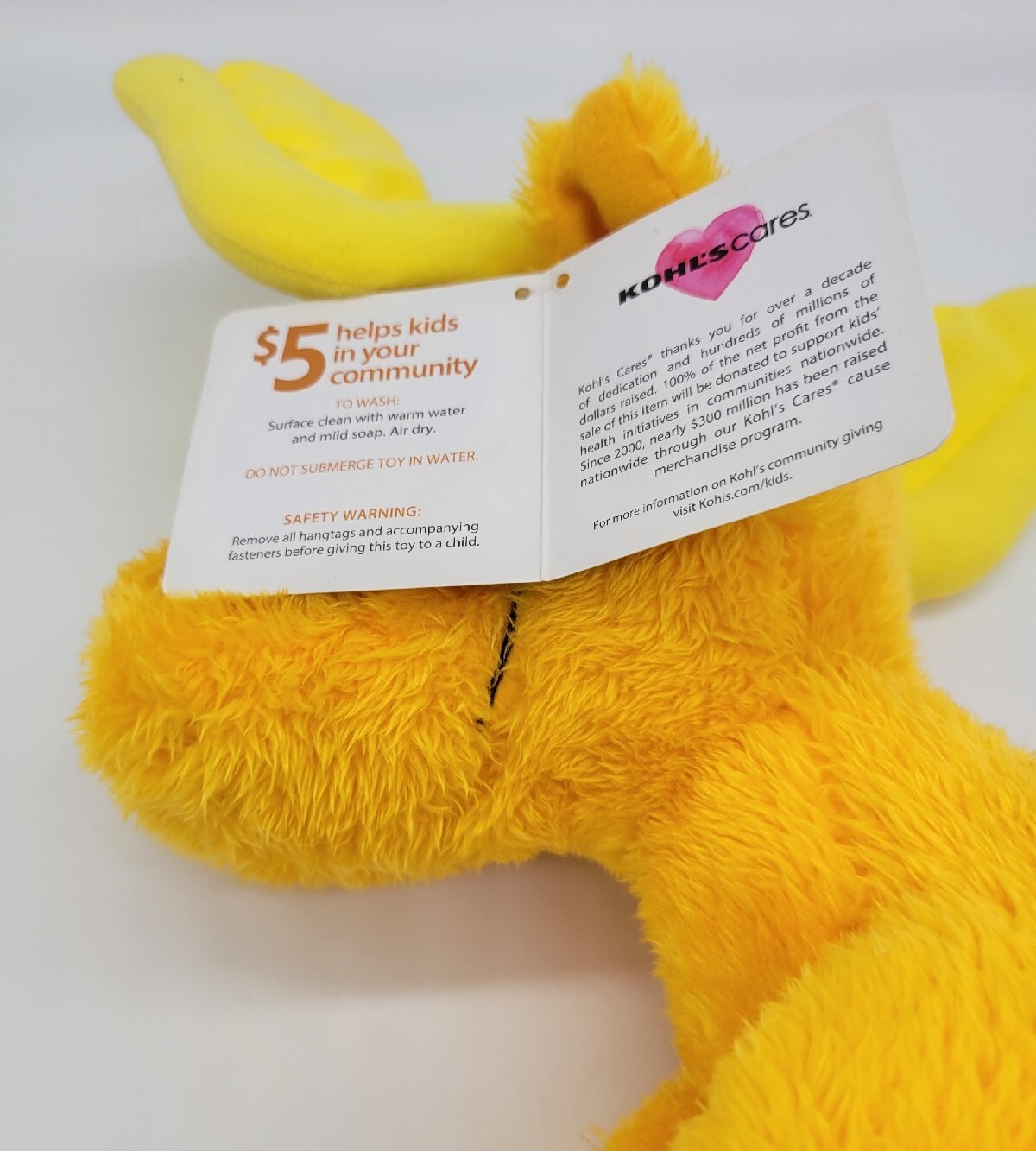 Dr. Seuss THIDWICK MOOSE KOHL'S 12" Orange PLUSH Toy 2016 for sale