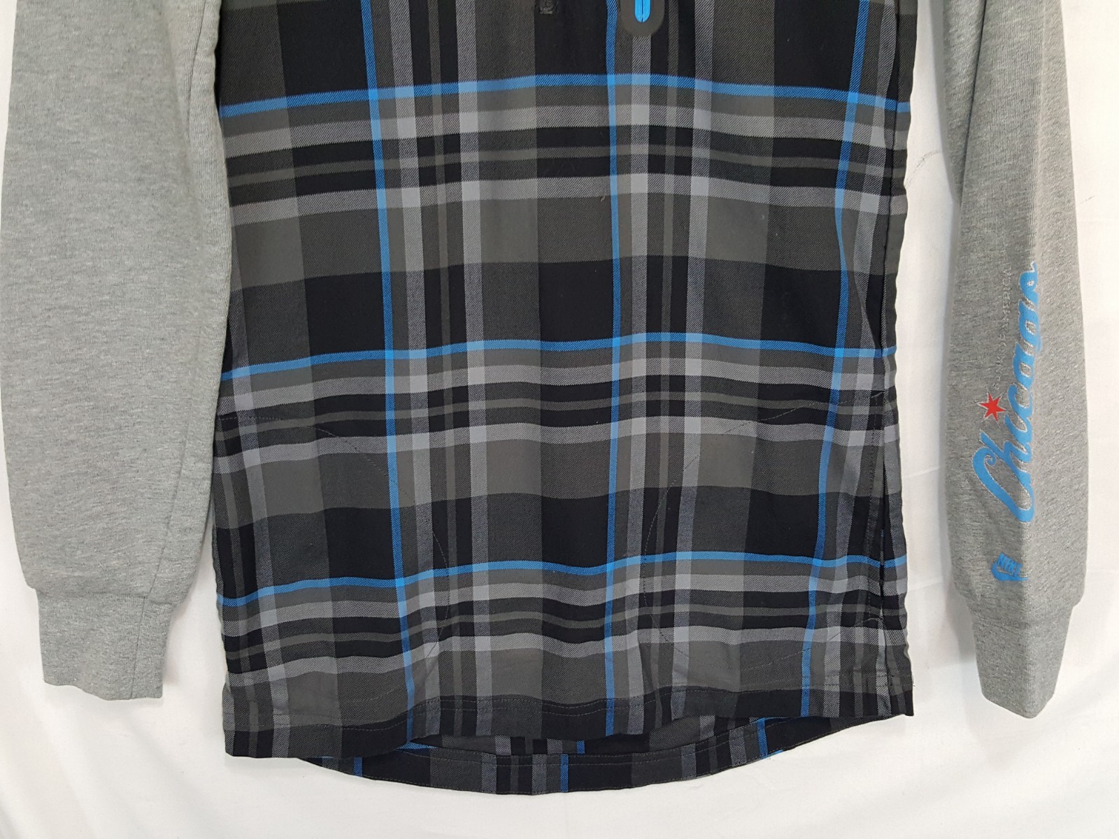 SACAI X NIKE Felpa con cappuccio Nike donna XS Chicago Marathon Fast Break flanella running jacket