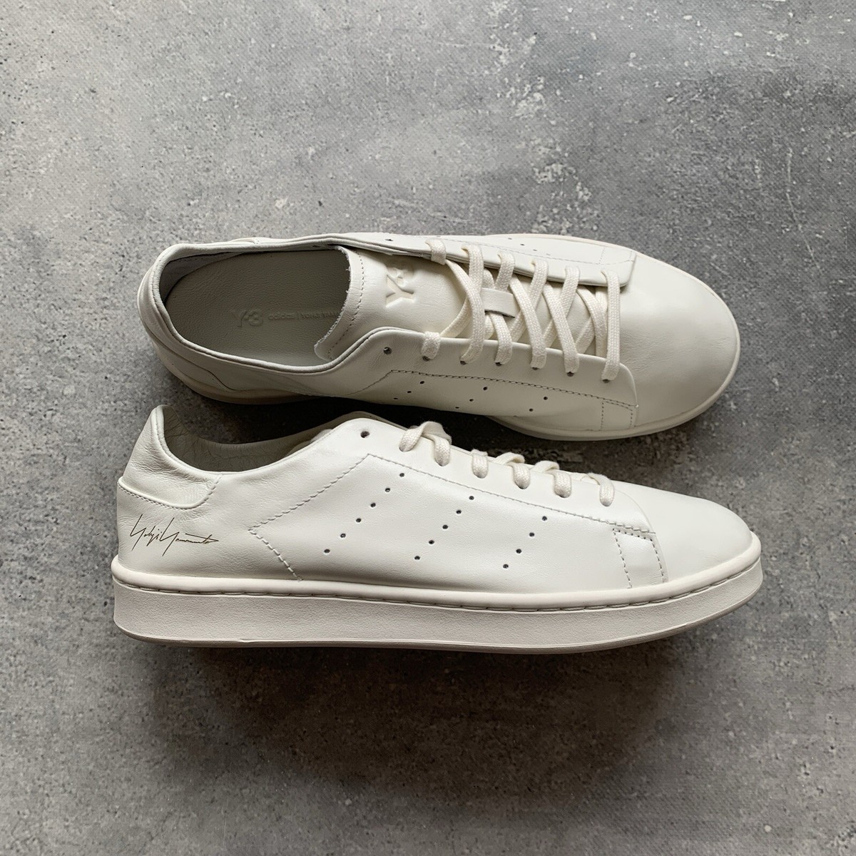 スニーカー Y-3 STAN SMITH sneaker ADIDAS x YOHJI YAMAMOTO Y-3 STAN SMITH WHITE SIZE US 9.5 UK