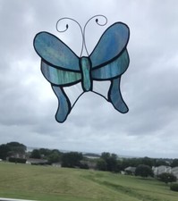 Stained Glass Suncatcher Butterfly
