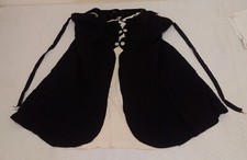 Vintage 1940s 1950s Ladies 1 Piece Black White Swimsuit Bathing Suit Beach Prop