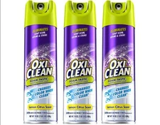 OxiClean Foam-Tastic Bathroom Cleaner, Citrus Scent, 19 oz Spray 3 Pack