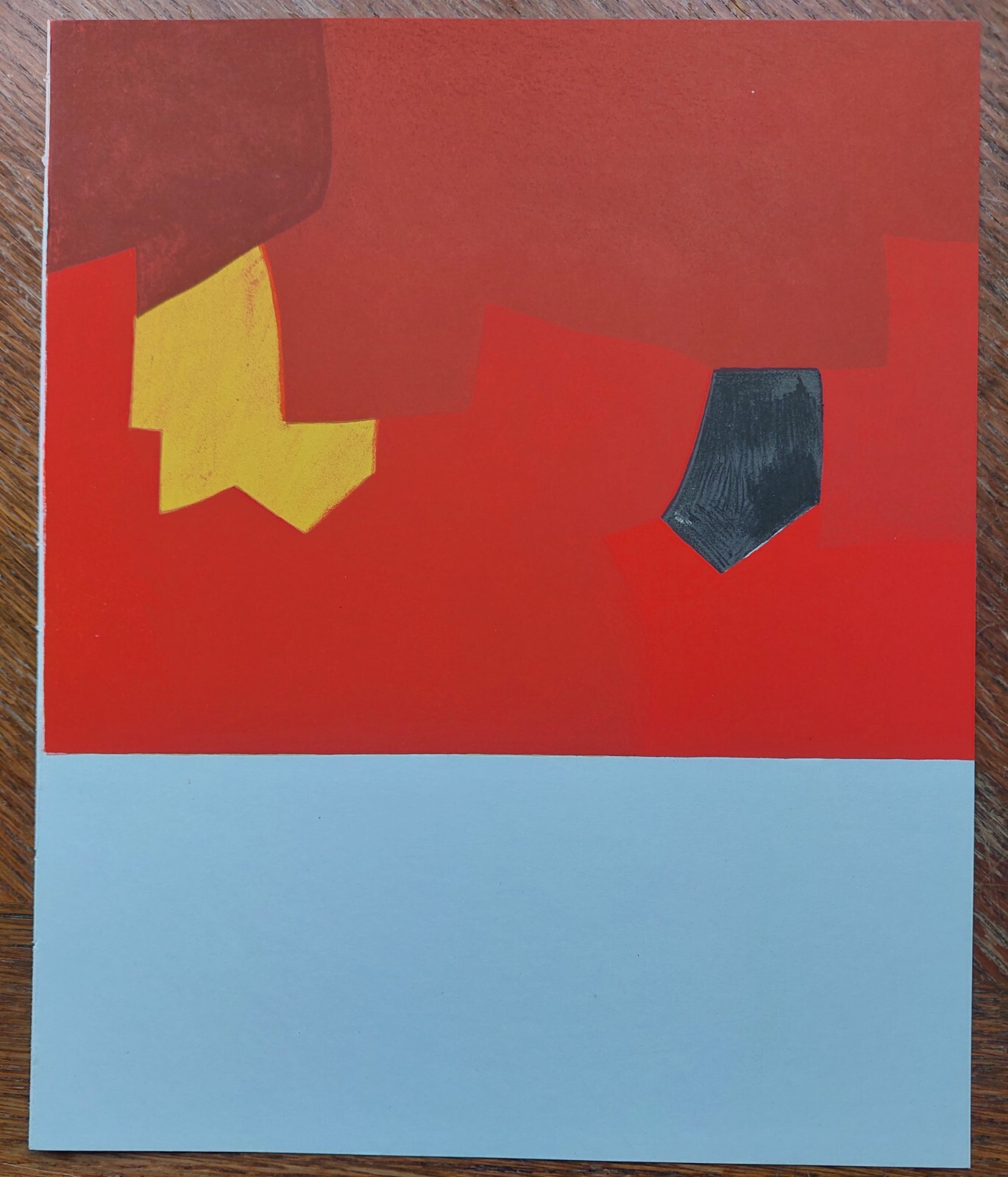 Serge POLIAKOFF Lithograph in color, 1970 / Original print by Poliakoff
