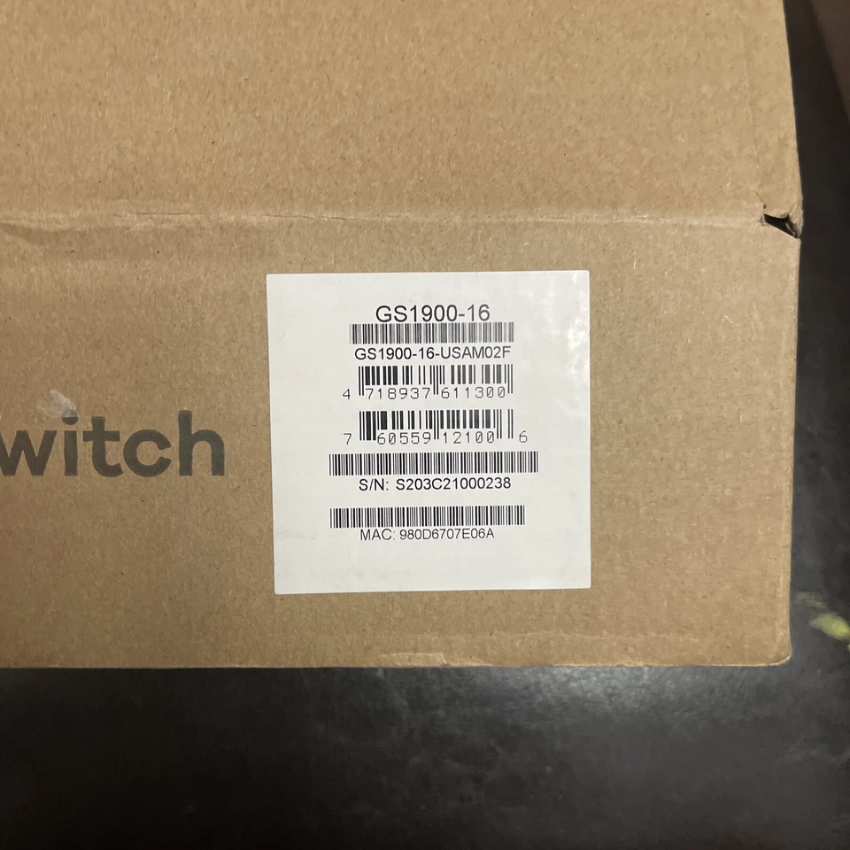 ZYXEL GS1900-16 16-PORT GIGABIT ETHERNET Smart Managed Switch - Image 2 of 4