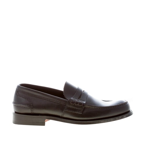 Chaussures Church's Shanghai - Mocassin à Boucle - Cuir Veau Noir - Taille EU 45 (UK 11) - Neuf