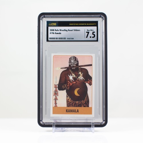 2008 Rafo Keceri WWE Kamala #196 CSG 7.5 NM+ - 第 1/4 張圖片