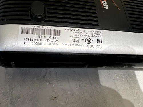 VERIZON FIOS Actiontec "MI424-WR REV. D" Wireless Modem/Router Never Used No P/S - Picture 3 of 3