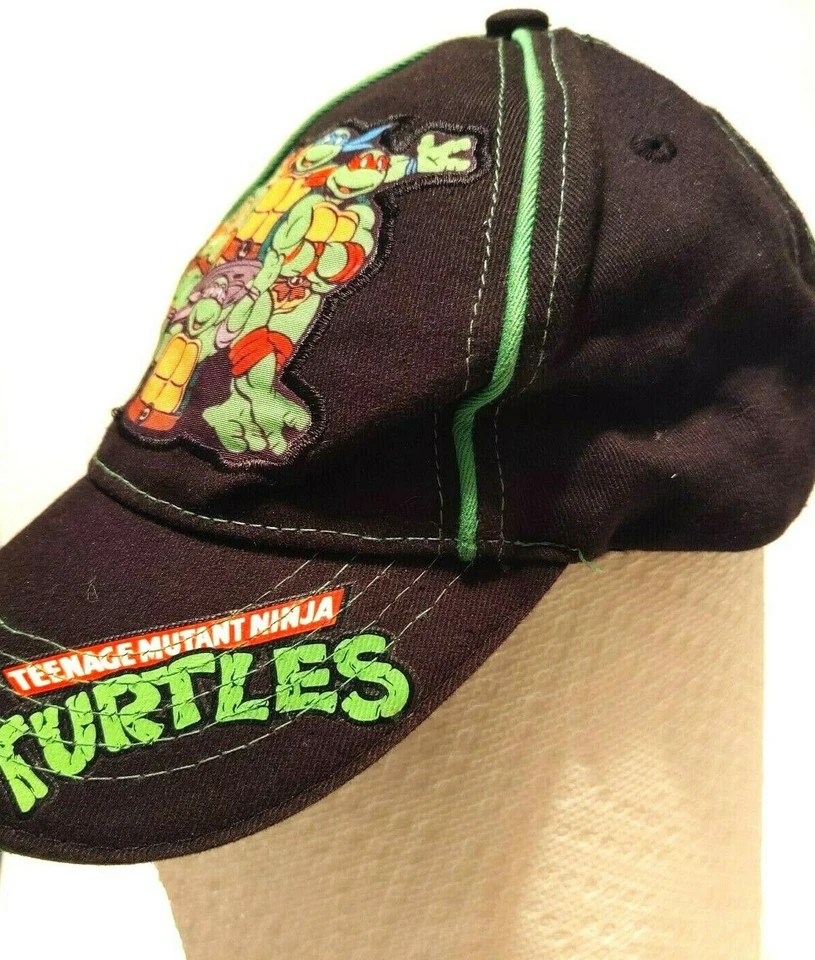 TMNT Teenage Mutant Ninja Turtles Sombrero Juvenil Correa Ajustable Foto 3 de 4