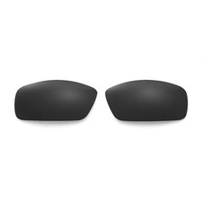 Walleva Black Non-Polarized Replacement Lenses For Spy Optic Logan Sunglasses