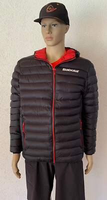 Babolat Jacket Classic Men Schwarz-Tomato Red