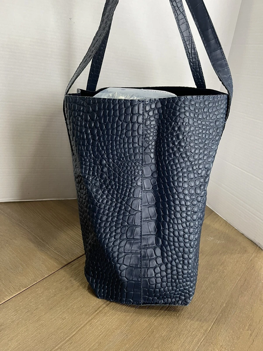 Everyday Italian Croc Embossed Tote