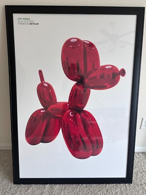 Authentic Lithograph of  Balloon Dog (Red)  by Jeff Koons