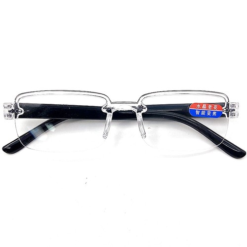 Smart Zoom Reading Glasses New Crystal Frameless HD Telephoto Glasses - Picture 15 of 16