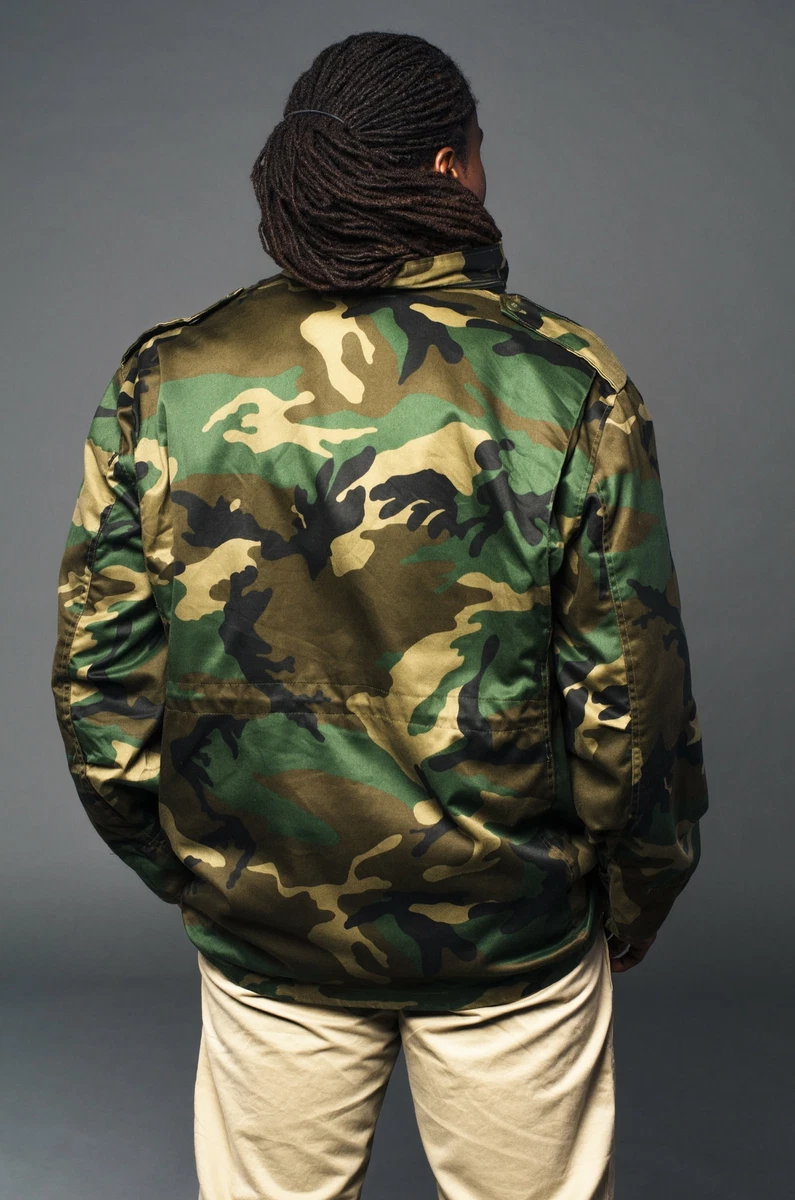 Authentic camo deals jacket