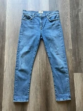 AGOLDE JEANS Toni Mid-Rise Straight Size 29 Mid Blue A133C-3002 MSRP $218 GUC