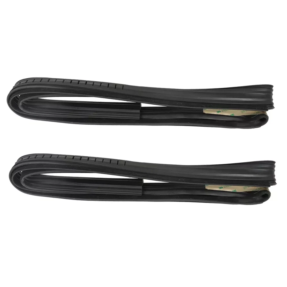 GMC Truck Front Door Window Run Sweep Felts Weatherstrip Seals Kit Set for Chevy - Изображение 2 из 4