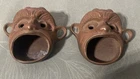 2 Vintage Bronze Coin Purses-Ashtrays From The 60s