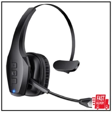 Wireless Headphone Blue Parrot Headset Bluetooth Truck Driver Noise Cancelling
