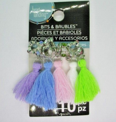 Bead Landing #429672 Bits and Baubles Tassel Charms- Description Below