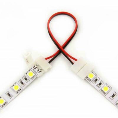 1 Pz 15 Cm 5050 RGB 4 Pin LED Strip Light Connettori Striscia A Adattatore Di Alimentazione 4 Conduttori Connettore Largo 10 Mm - Foto 7