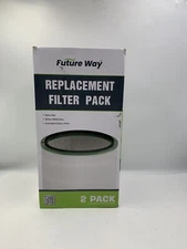 Future Way Replacement Filter 2 Pack compatible with HP01 / HP02 / DP01