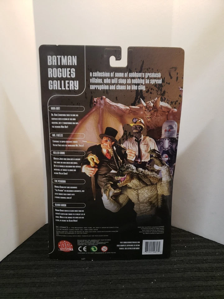 Экшн-фигурка DC Direct Collectibles Secret Files Man-Bat запечатанная - Изображение 3 из 3