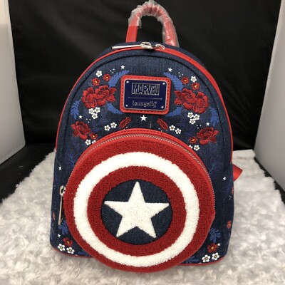 Loungefly Captain America Crossbody Bag Loungefly Marvel