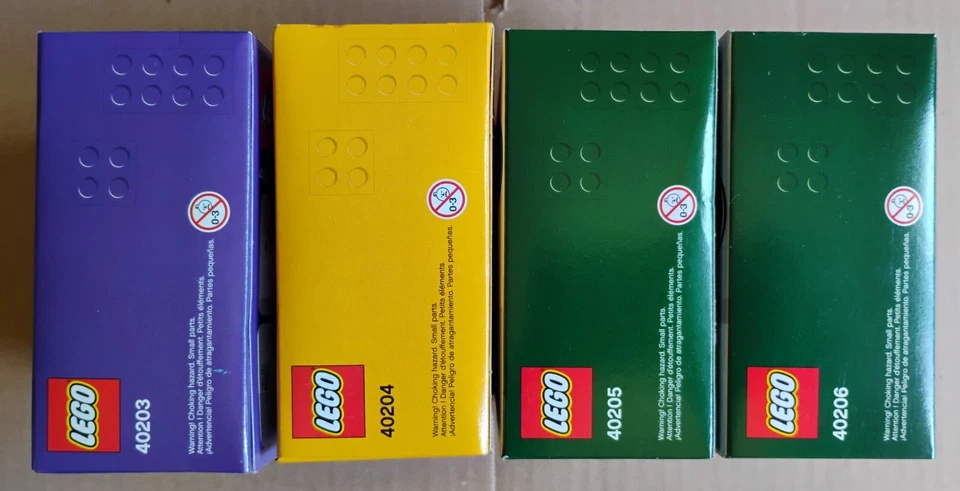 4 *NUEVO* LEGO Juegos 40203 Halloween Vampiro 40204 Acción de Gracias 40205/6 Santa Elfos Foto 3 de 4