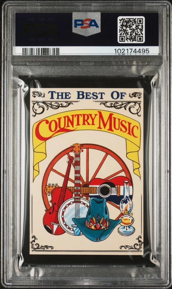 1990 Best of Country Music PATTY LOVELESS PSA 9 Rookie RC Pop 1 highest HOF - Image 2 of 2