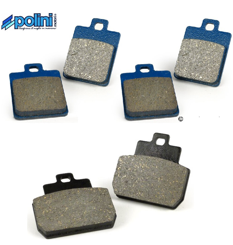 Plaquettes frein Polini pour entretien complet Piaggio MP3 125 250