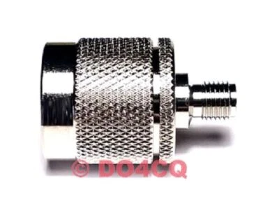 Adapter N Stecker auf SMA Buchse Teflon, für Funk, WLAN, UMTS, LTE usw. ( K01B )