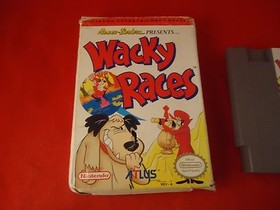 Wacky Races (Nintendo Entertainment System NES, 1992) COMPLETE w/ Box manual 